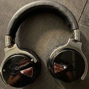 Cowin Gold and Black BT Headphones